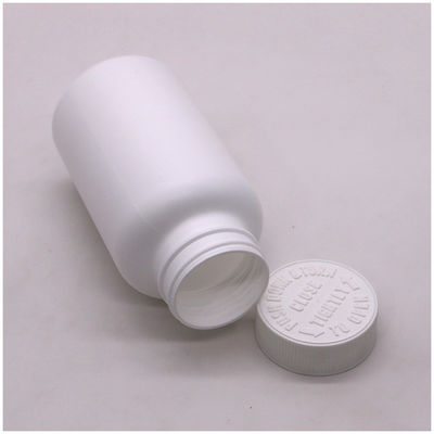 Flip Top Cap PE Flask Wide Mouth Пластиковые пустые бутылки для 300 мл капсул