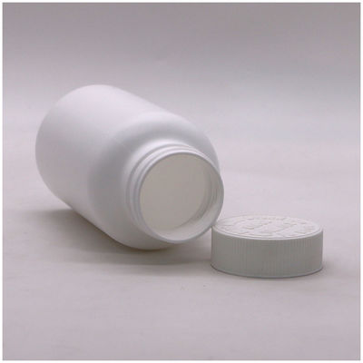 Flip Top Cap PE Flask Wide Mouth Пластиковые пустые бутылки для 300 мл капсул