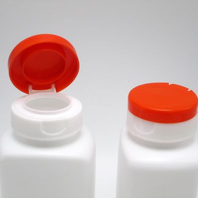 Скрин-печать 190 мл HDPE квадратная форма пластиковая бутылка для лекарственных добавок держатель