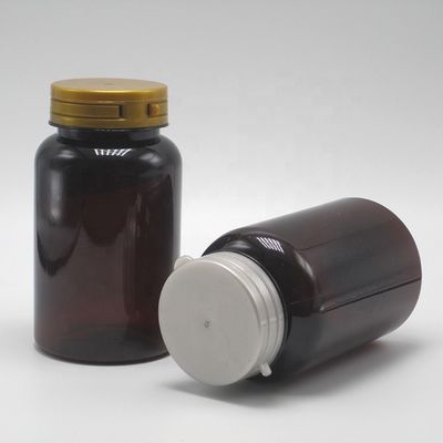 Бутылка из ПЭТ-пластика круглой формы 220 мл с отрывной крышкой