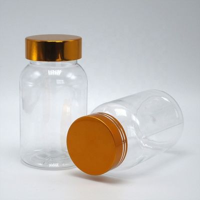 120 мл Широкого рта Flip Top Cap PET бутылка для индивидуальной бутылки таблеток Контейнер добавки