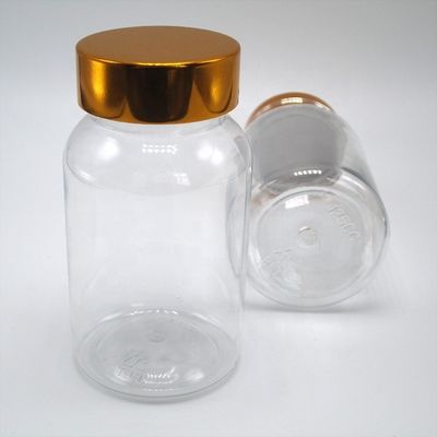 120 мл Широкого рта Flip Top Cap PET бутылка для индивидуальной бутылки таблеток Контейнер добавки