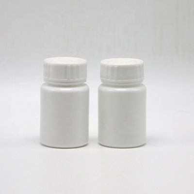 30 мл емкости HDPE портативный белый пластиковый контейнер для таблеток с детской крышкой