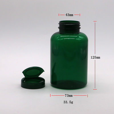 SCREW CAP 350ML ПЭТ медицинская пластиковая бутылка для пополнения капсулы для пополнения