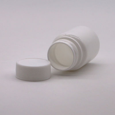 30 мл HDPE портативный белый пластиковый порошок лекарственные таблетки Бутылки таблетки Контейнер с крышкой безопасности для детей