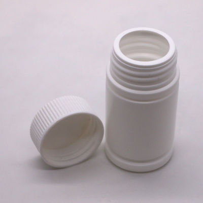 Малая емкость 60 мм HDPE Бамбукообразная пластиковая бутылка с винтовой крышкой и ошейником
