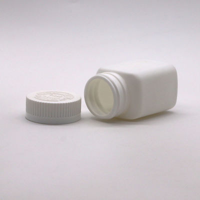 85 мл HDPE квадратная форма пластиковая бутылка банка для лекарств твердые таблетки Капсулы Хранение