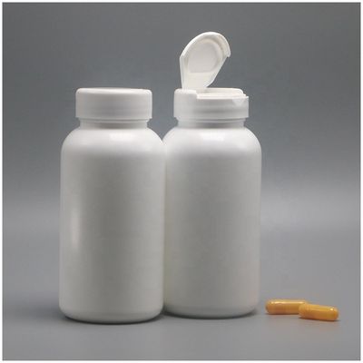 Бутылка для хранения таблеток из пластика HDPE с крышкой и PE-материалом