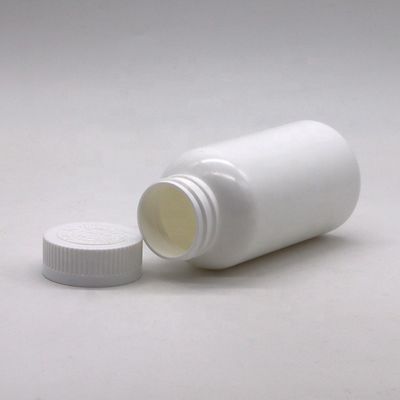 Бутылка для хранения таблеток из пластика HDPE с крышкой и PE-материалом