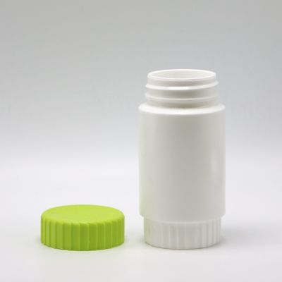 HDPE 175ml Круглая форма PE Пластиковая бутылка для лекарственных добавок Хранилище
