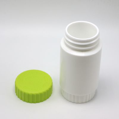 HDPE 175ml Круглая форма PE Пластиковая бутылка для лекарственных добавок Хранилище