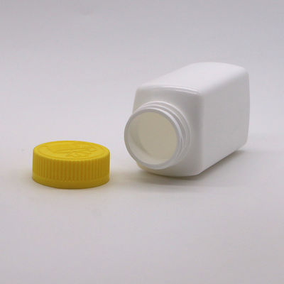 6OZ 180ml HDPE квадратная форма таблетки таблетки лекарственная бутылка для медицины Питание